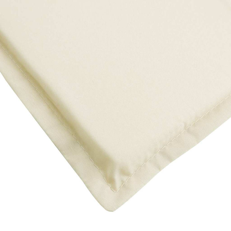 Pernă de șezlong, crem, 186x58x4 cm, textil oxford