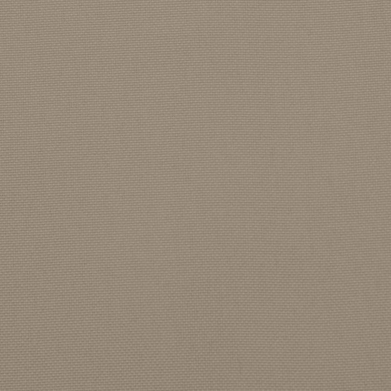 Pernă de șezlong, gri taupe, (75+105)x50x4 cm
