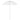 Umbrelă de soare de plajă Hawaii, alb, 180 cm