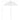 Umbrelă de soare de plajă Hawaii, alb, 180 cm
