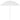 Umbrelă de soare de plajă Hawaii, alb, 300 cm