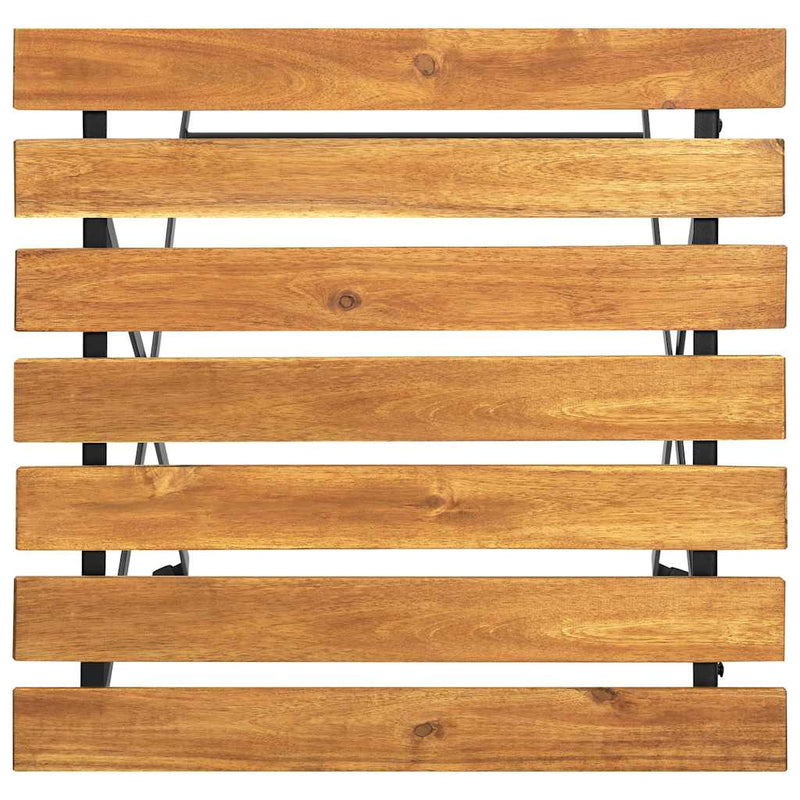 Masă de bistro, 55 x 54 x 71 cm, lemn masiv de acacia