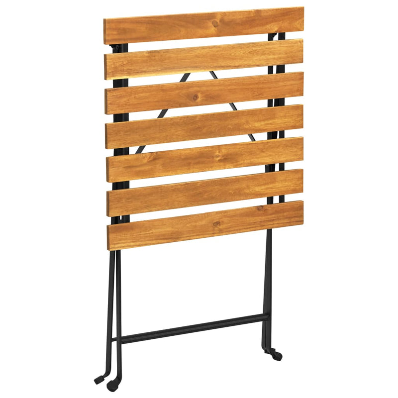 Masă de bistro, 55 x 54 x 71 cm, lemn masiv de acacia