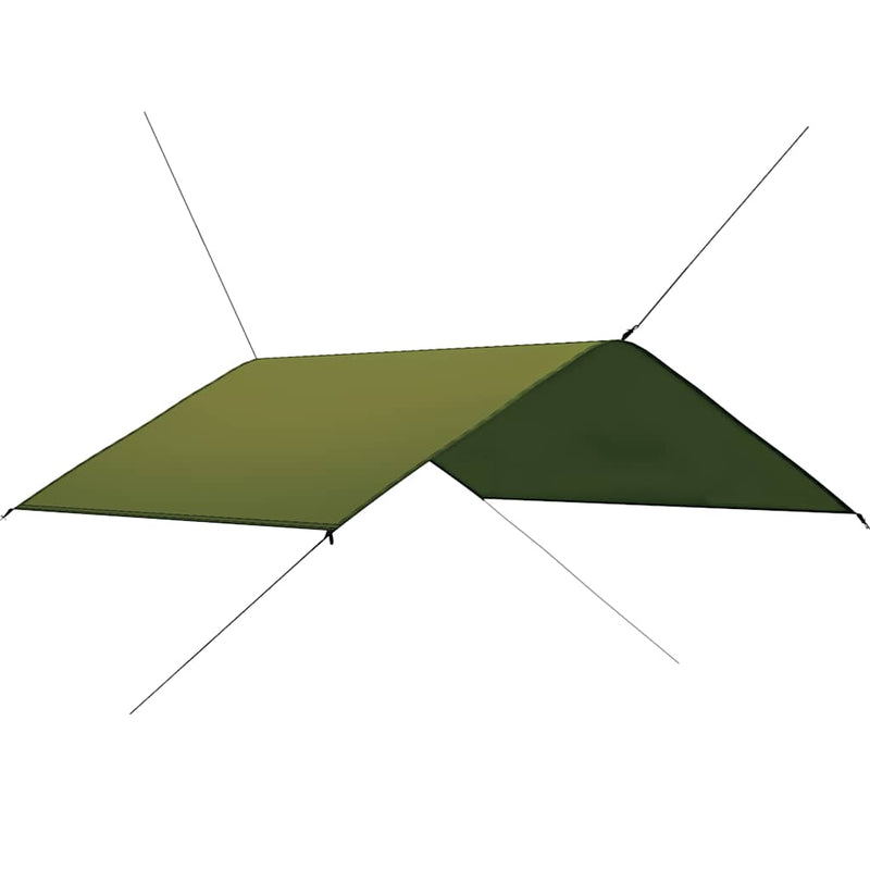 Prelată de exterior, verde, 4x4 m