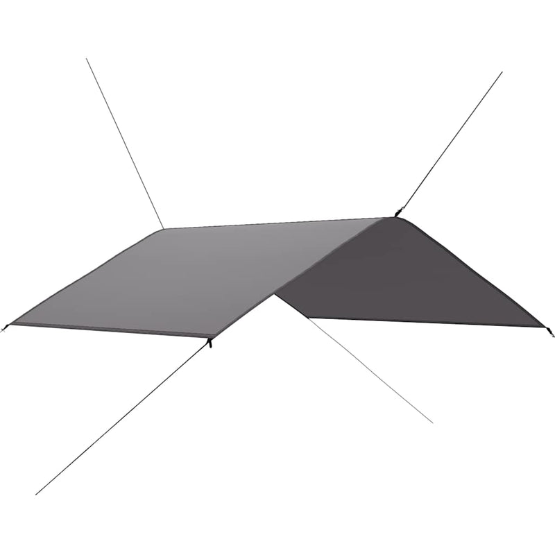 Prelată de exterior, gri, 4x4 m