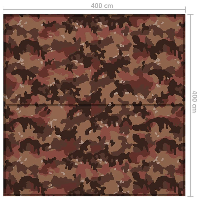 Prelată de exterior, camuflaj, 4x4 m