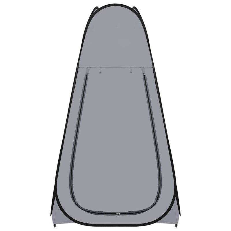 Cort de duș pop-up, gri