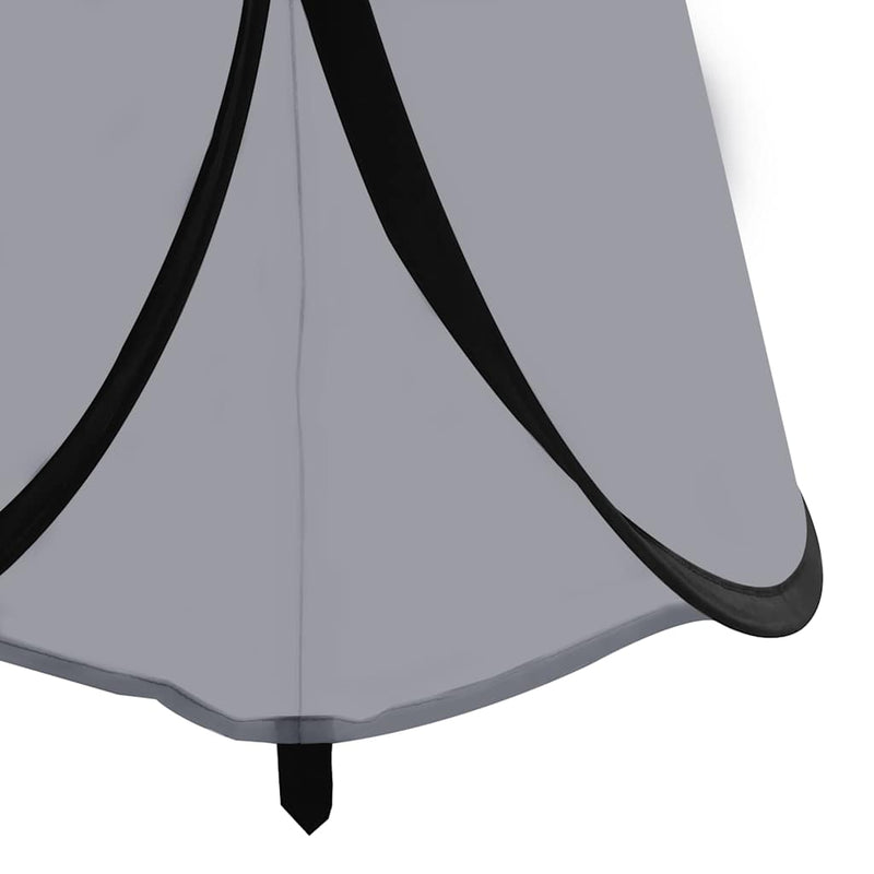 Cort de duș pop-up, gri