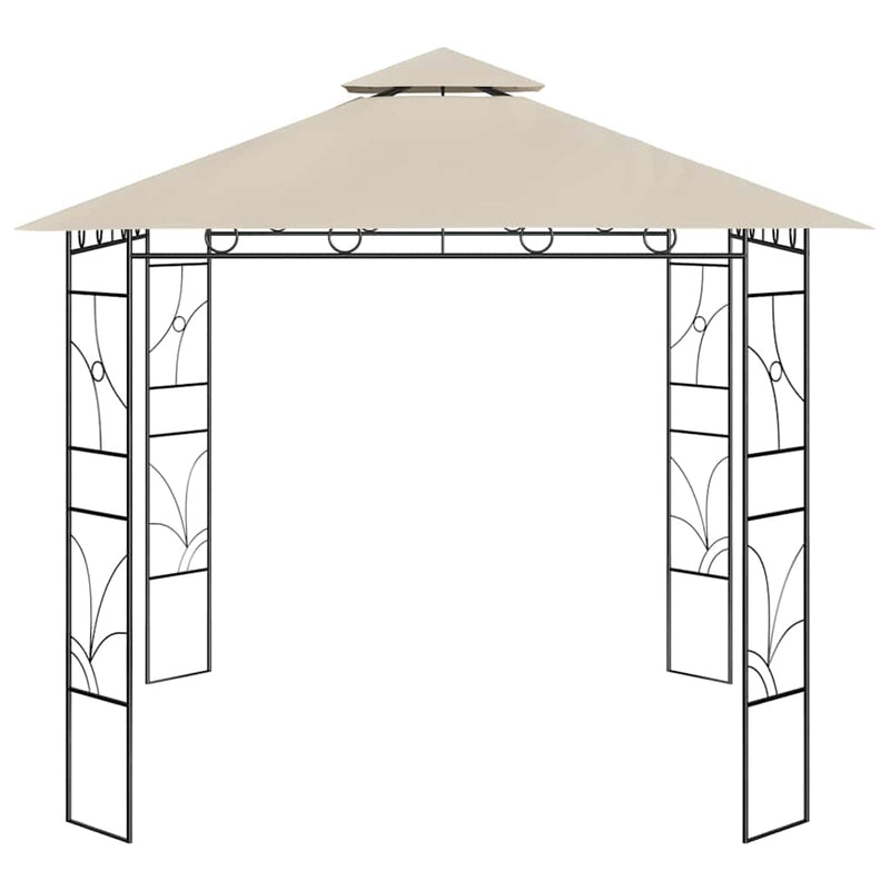 Pavilion, crem, 3x3x2,7 m, 160 g/m²