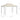 Pavilion, crem, 4x3x2,7 m, 160 g/m²