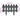 Borduri de gazon, 25 buc., antracit, 10 m, PP