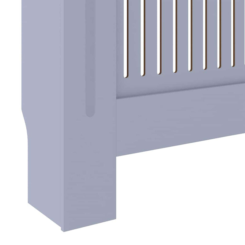 Mască pentru calorifer, gri, 205 cm, MDF
