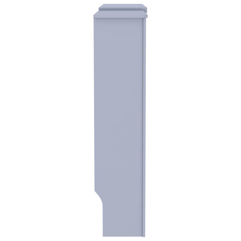 Mască pentru calorifer, gri, 205 cm, MDF