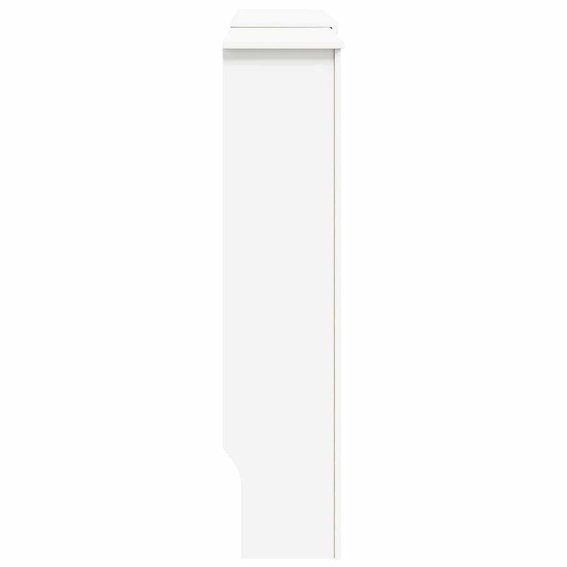 Mască pentru calorifer, alb, 205 cm, MDF