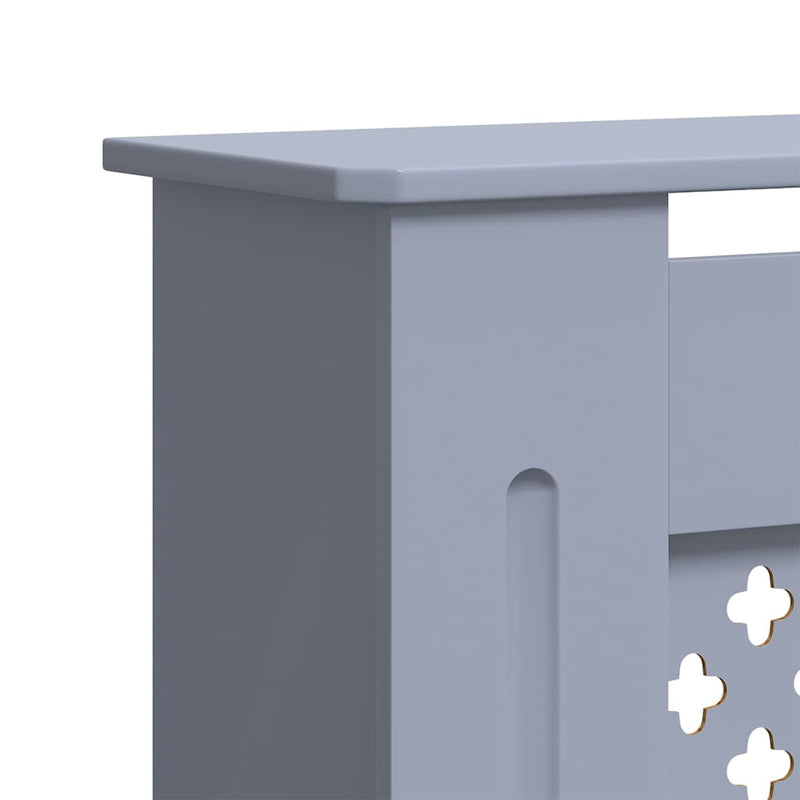 Mască pentru calorifer, gri, 205 cm, MDF