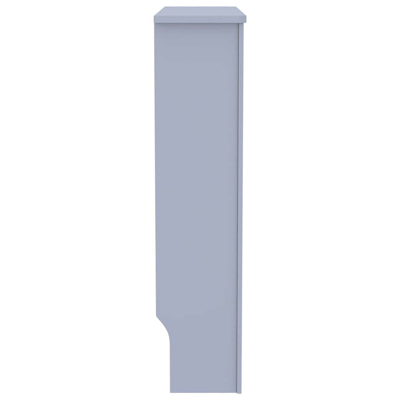 Mască pentru calorifer, gri, 78 cm, lemn prelucrat
