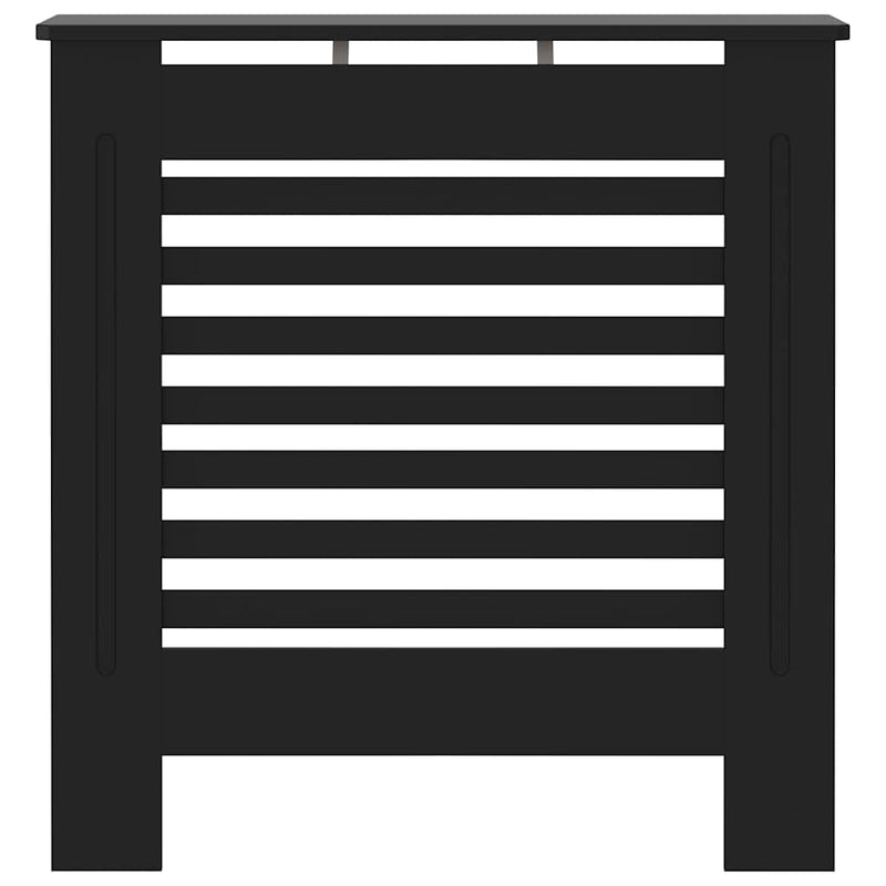 Mască pentru calorifer, negru, 78 cm, MDF