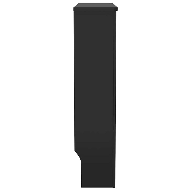 Mască pentru calorifer, negru, 78 cm, MDF