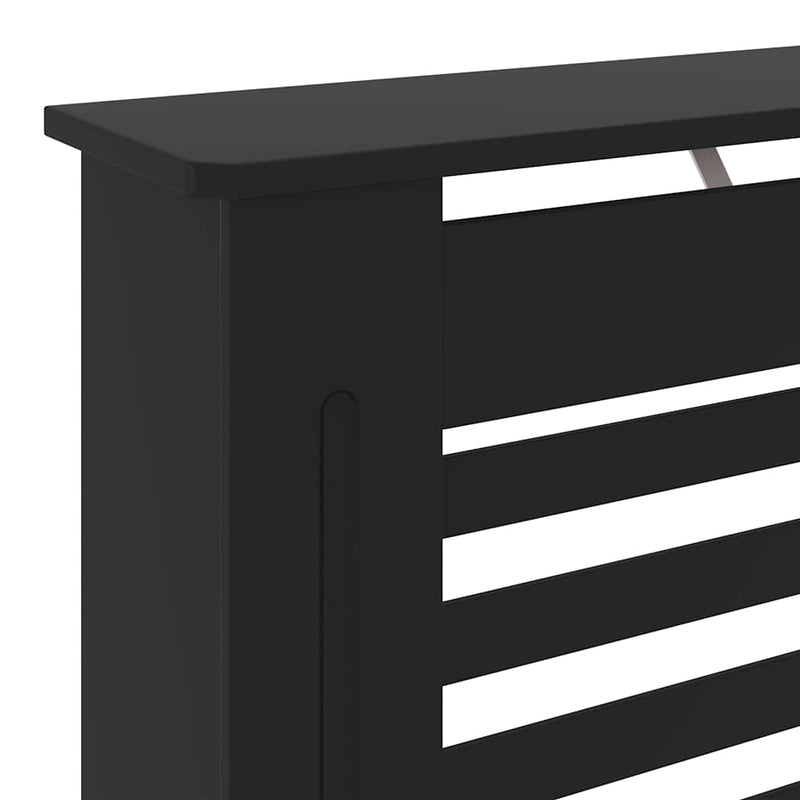 Mască pentru calorifer, negru, 78 cm, MDF