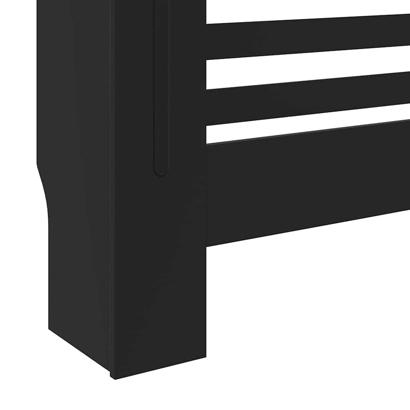 Mască pentru calorifer, negru, 78 cm, MDF