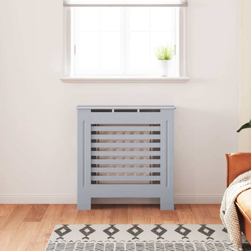 Mască pentru calorifer, gri, 78 cm, MDF