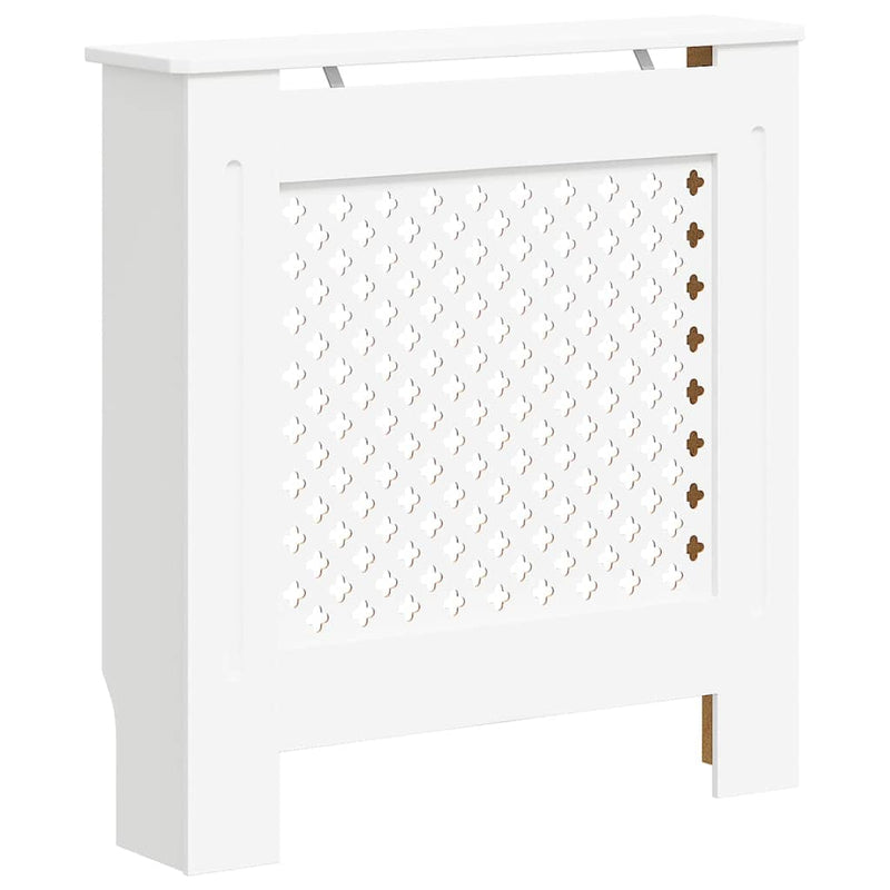 Mască pentru calorifer, alb, 78 cm, MDF