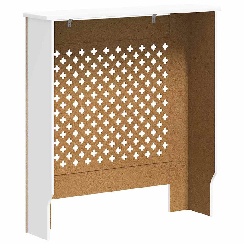 Mască pentru calorifer, alb, 78 cm, MDF