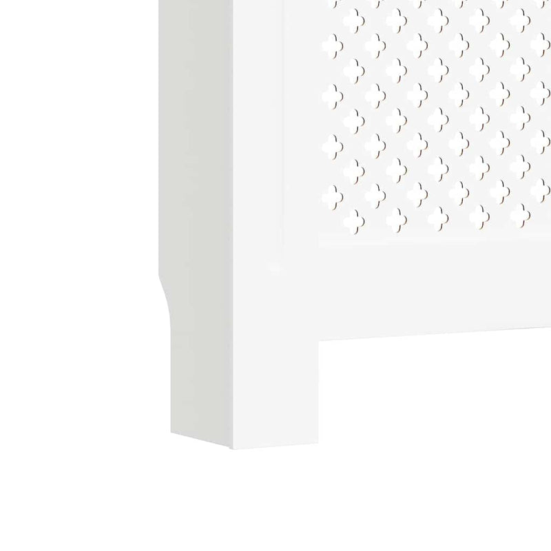 Mască pentru calorifer, alb, 78 cm, MDF