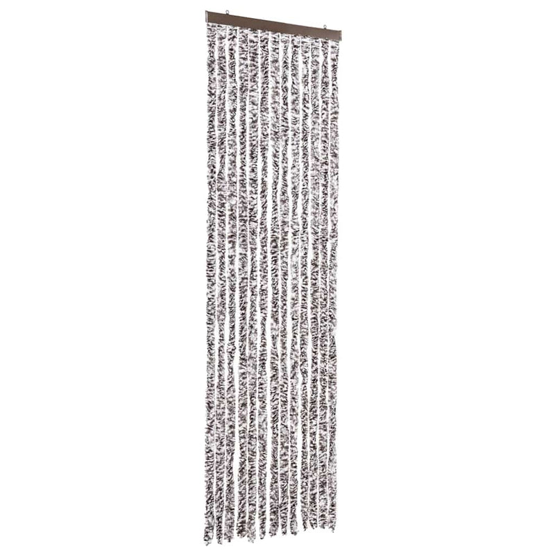 Perdea pentru insecte, maro și bej, 56x200 cm, Chenille