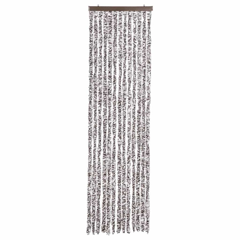 Perdea pentru insecte, maro și bej, 56x200 cm, Chenille