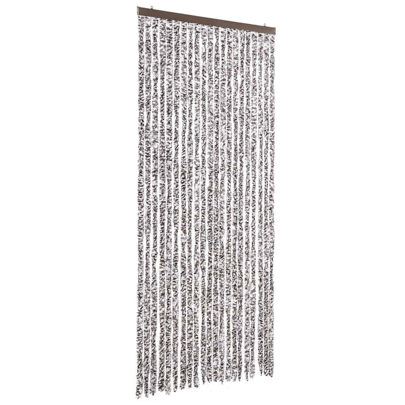 Perdea pentru insecte, maro și bej, 90x200 cm, Chenille