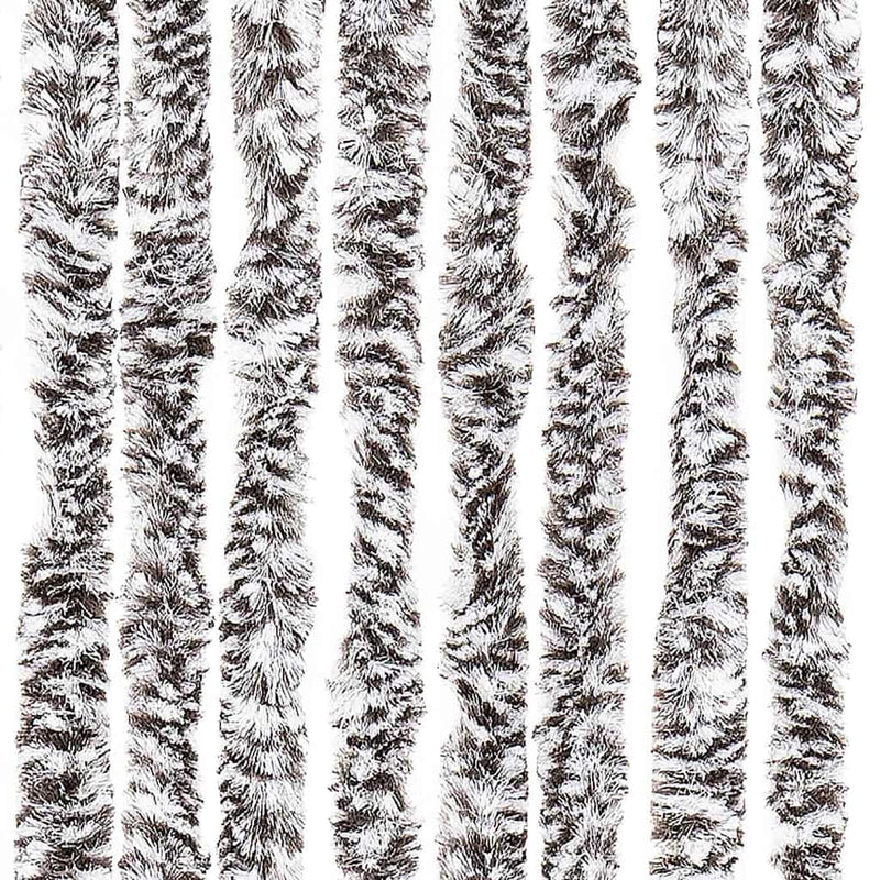 Perdea pentru insecte, maro și bej, 118 x 220 cm, Chenille