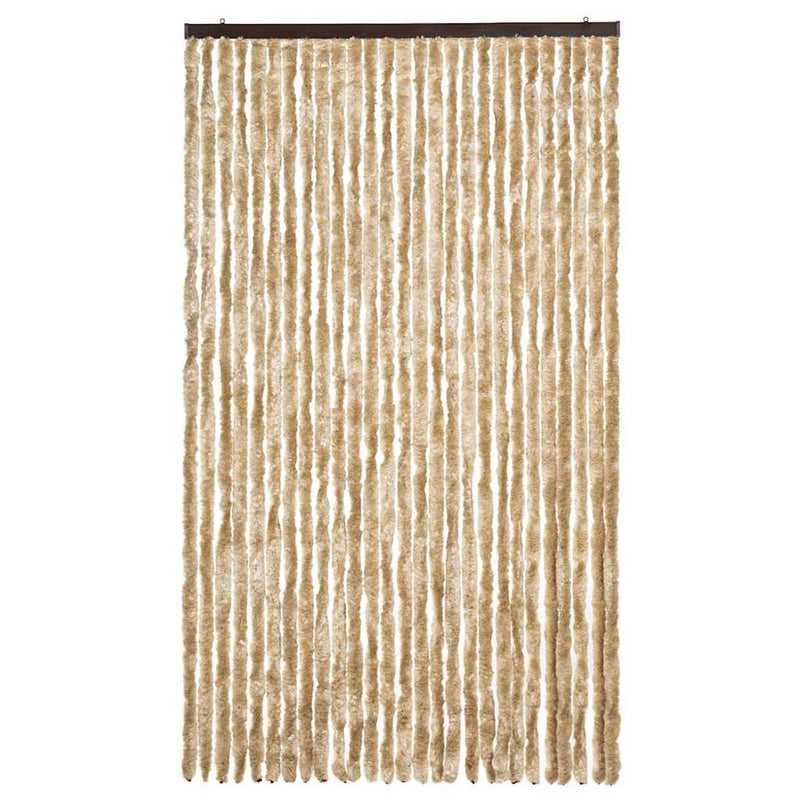 Perdea pentru insecte, bej, 118 x 220 cm, Chenille