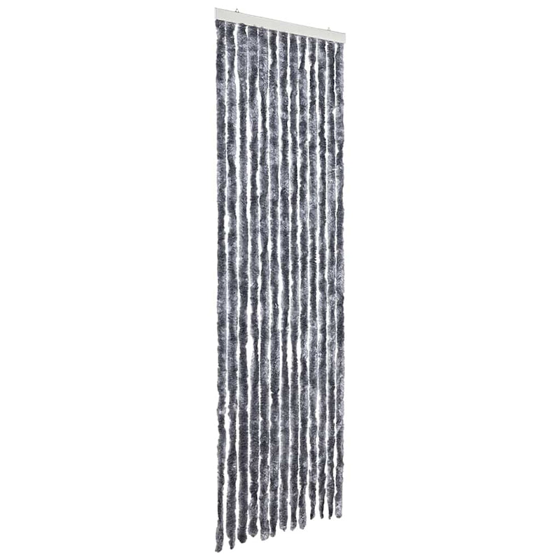Perdea pentru insecte, argintiu, 56x200 cm, Chenille