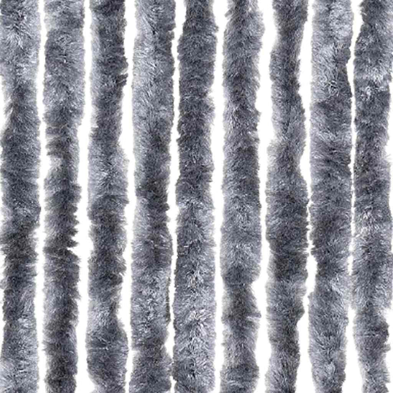 Perdea pentru insecte, argintiu, 56x200 cm, Chenille
