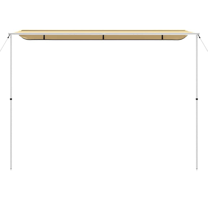 Copertină pentru camping & rulote, bej, 4x3x2,15 m