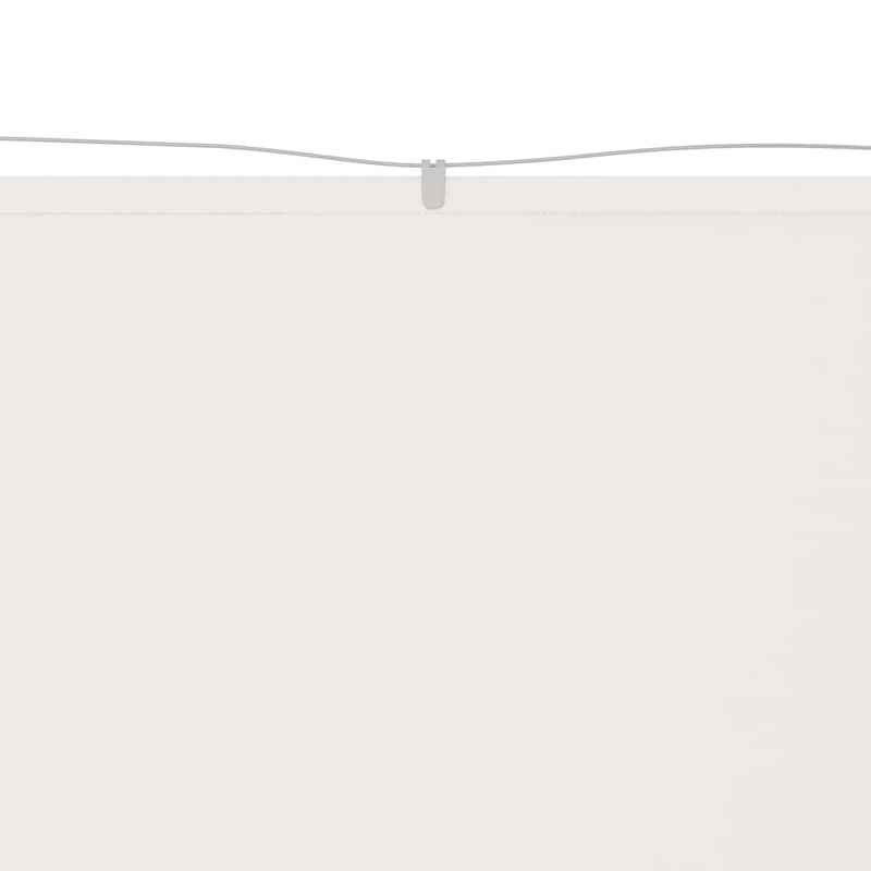 Copertină verticală, alb, 60x800 cm, țesătură Oxford
