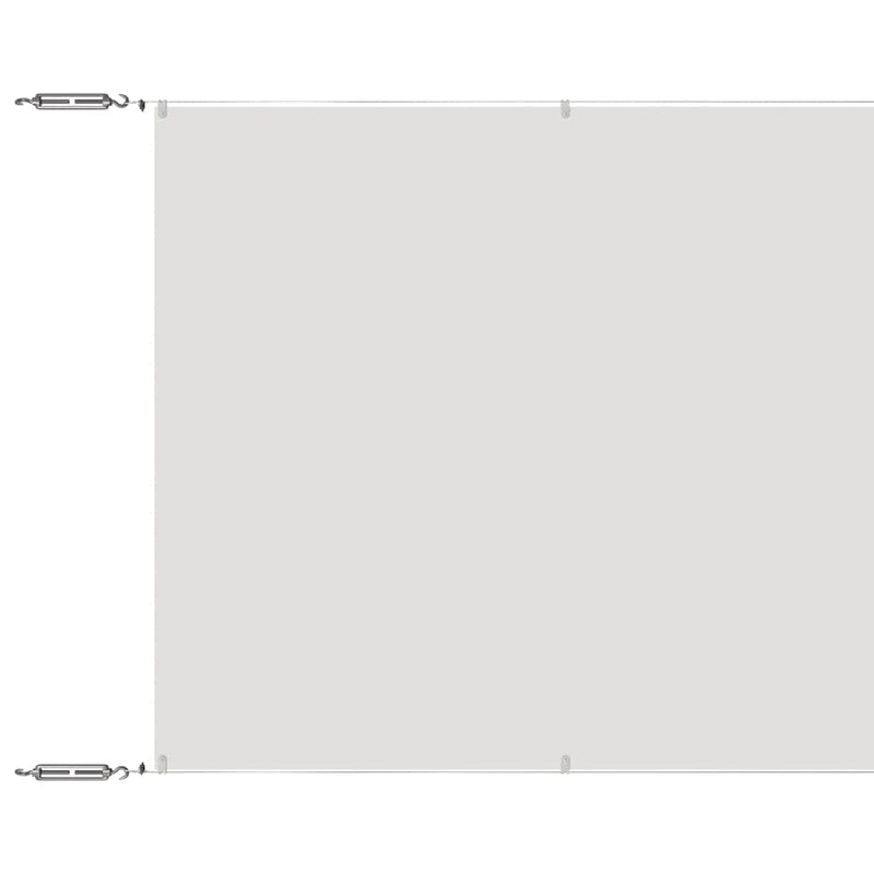 Copertină verticală, alb, 100x1000 cm, țesătură Oxford