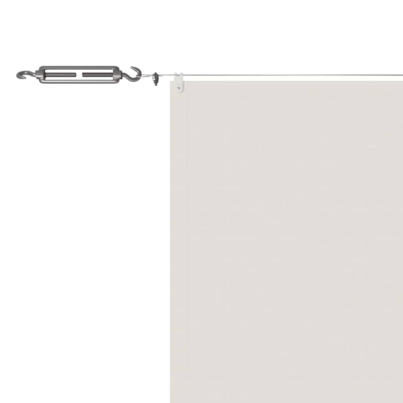 Copertină verticală, alb, 100x1000 cm, țesătură Oxford