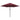 Umbrelă de soare de grădină, stâlp metalic, roșu bordo, 300 cm
