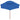 Umbrelă de soare dublă, stâlp din lemn, albastru, 270 cm