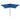 Umbrelă de soare, stâlp din oțel/LED-uri, albastru azur, 2x3 m