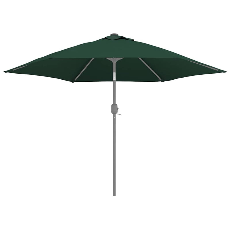 Pânză de schimb umbrelă de soare de grădină, verde, 300 cm