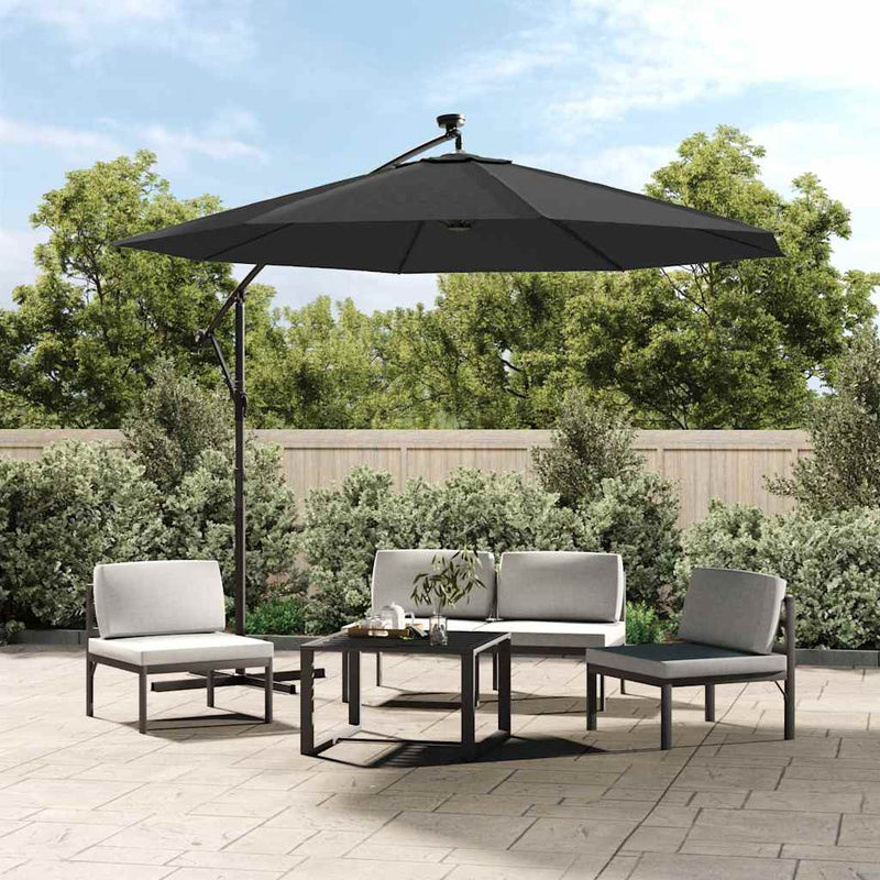 Husă de schimb pentru umbrelă de grădină, antracit, 350 cm