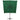 Umbrelă de soare 4 niveluri, stâlp aluminiu, verde, 250x250 cm