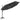Umbrelă de soare cu 4 niveluri, stâlp aluminiu, antracit, 3x3 m