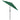Umbrelă de grădină cu 3 niveluri, stâlp aluminiu, verde, 2,5 m