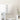 Set mobilier de baie, 3 piese, alb, lemn prelucrat