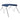 Parasolar barcă Bimini cu 2 arcuri, bleumarin, 150x120x110 cm