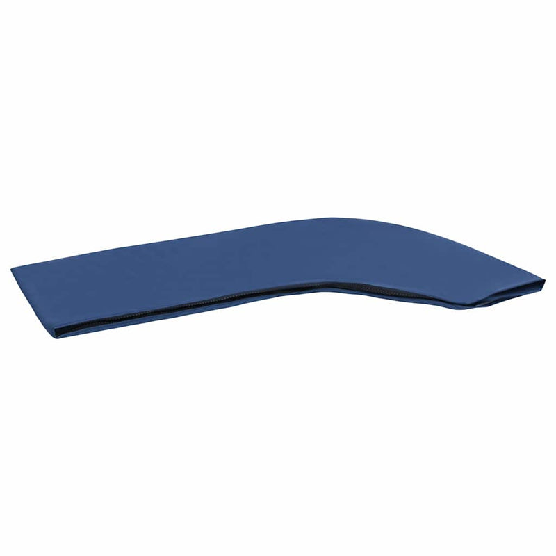 Parasolar barcă Bimini 4 arcuri bleumarin, 243x(230-244)x137 cm